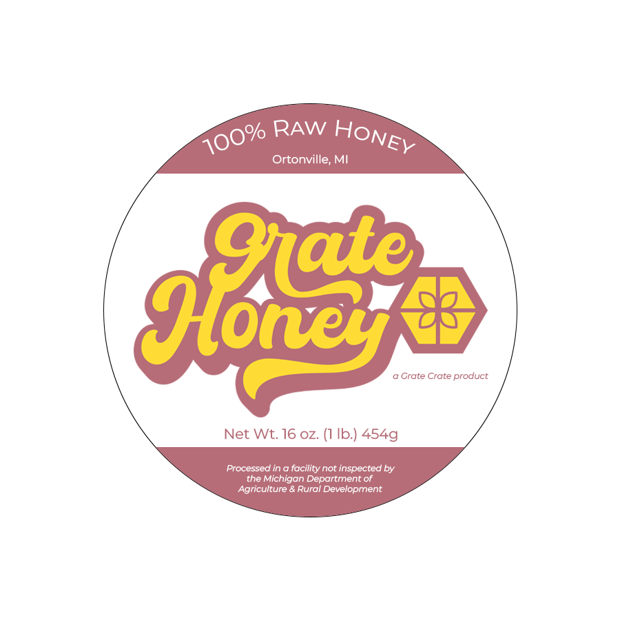 Grate Honey 16 oz